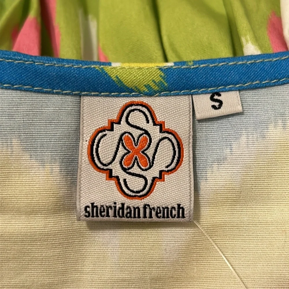 Tuckernuck Sheridan French Arcadia Dress Resin Floral Detail NWT Size Small - Picture 10 of 12